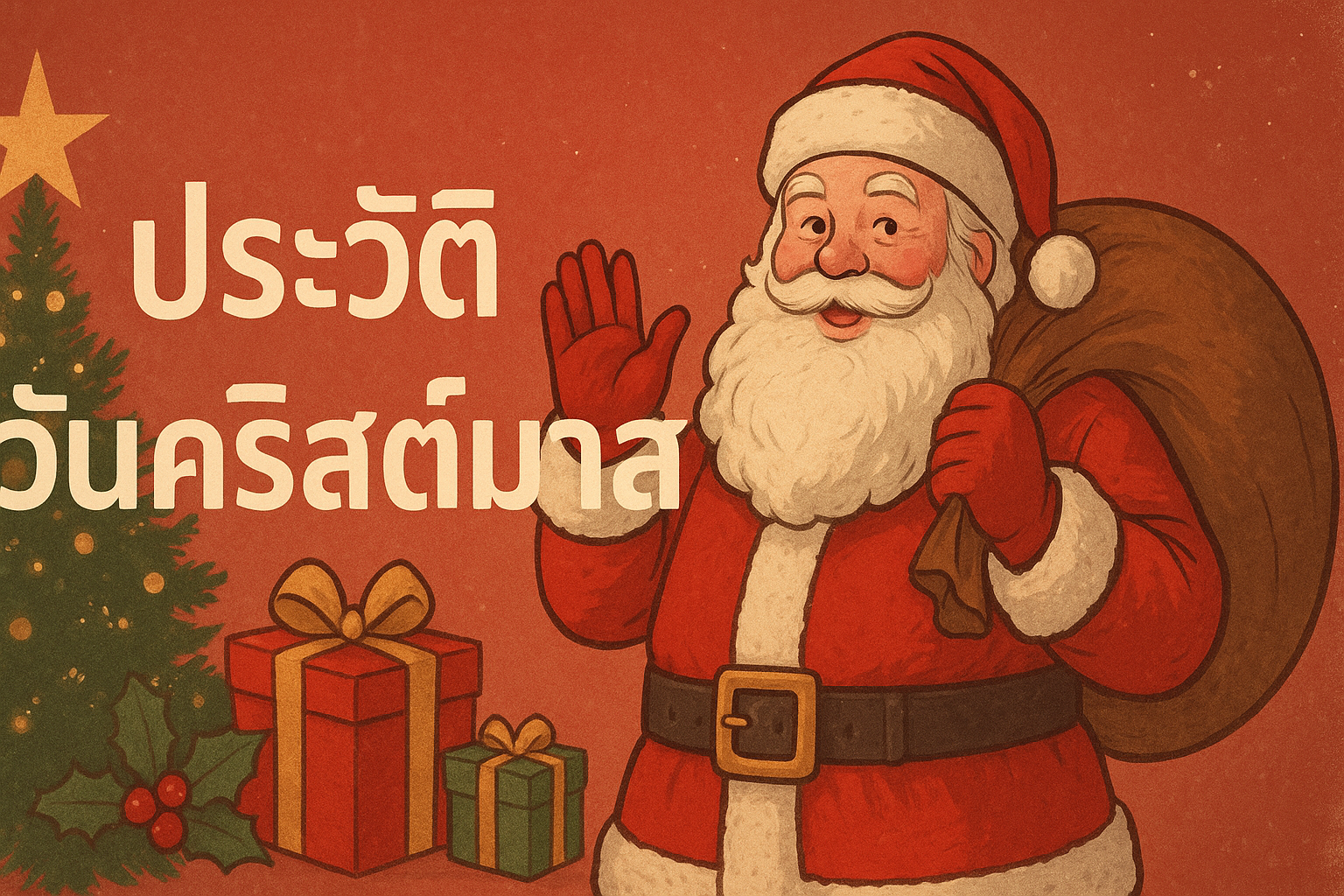 ประวัติวันคริสต์มาส และตำนานซานตาครอส